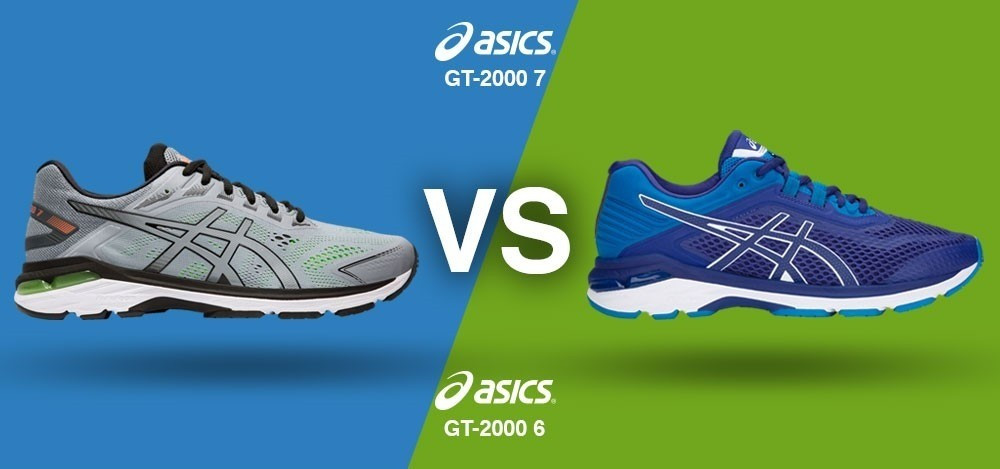 ASICS GT-2000 7 vs. ASICS GT-2000 6