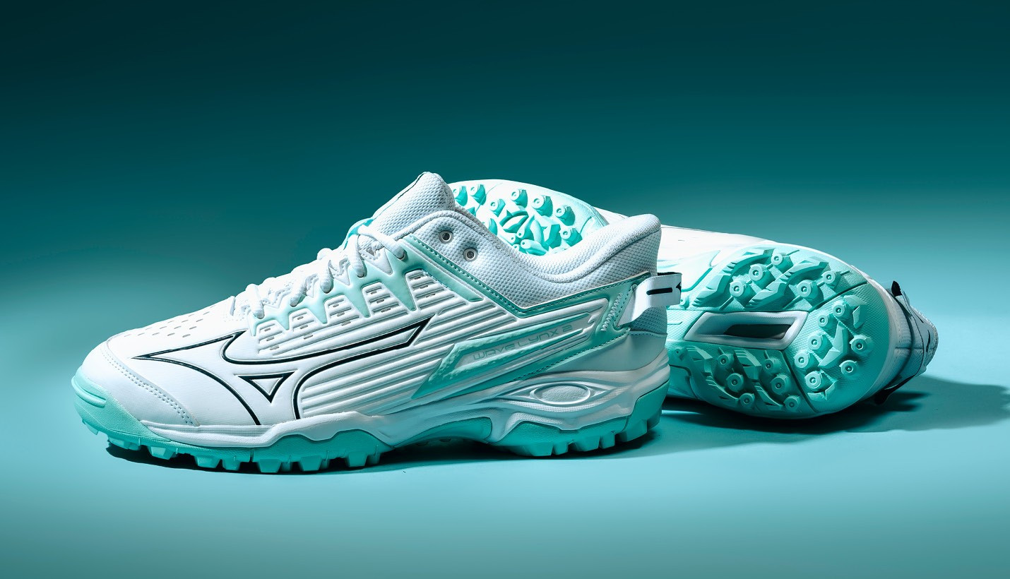 Populaire Mizuno schoenen op het korfbalveld