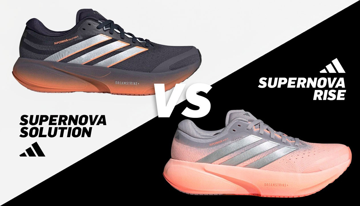 adidas Supernova Solution vs. Supernova Rise