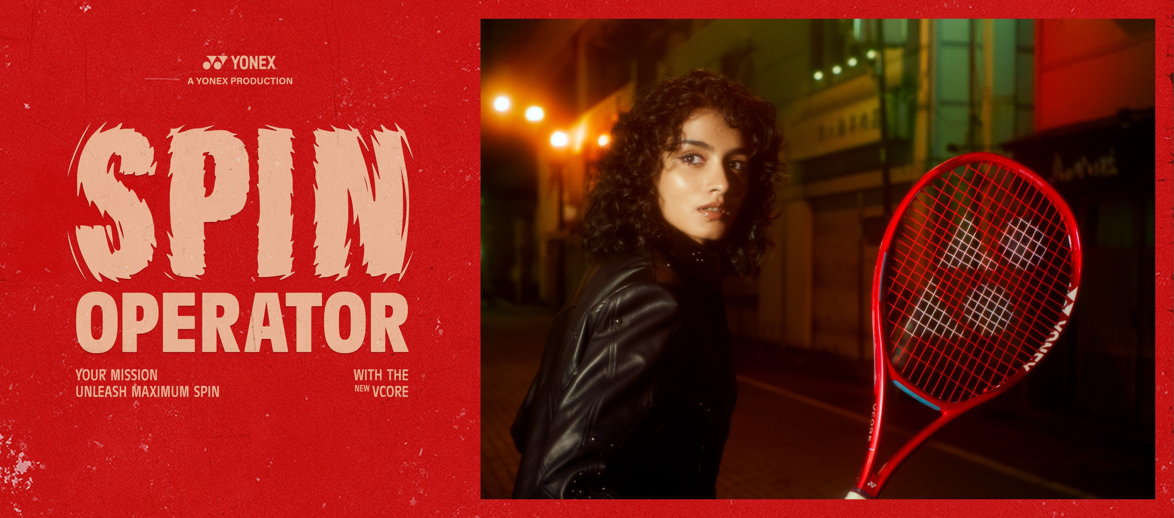 YONEX VCORE – 8th Generation: SPIN ACCESS GRANTED