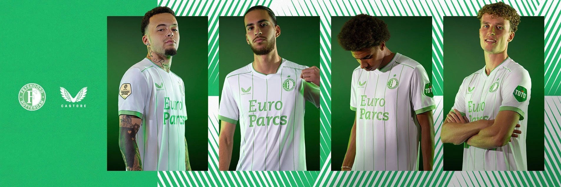 Rotterdam - Het derde tenue van Feyenoord