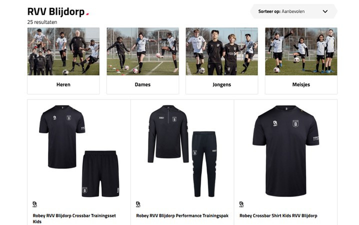 Eigen clubshop