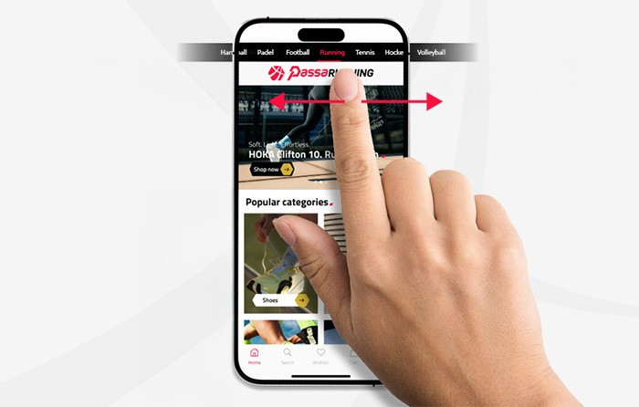 Choose from 9 different sports