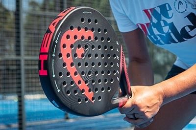 Padelrackets rond gemiddeld