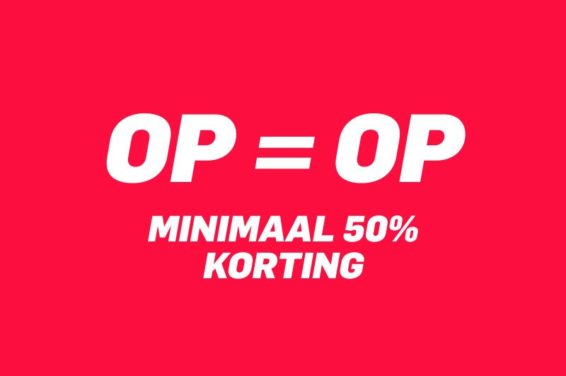 Op is op sale