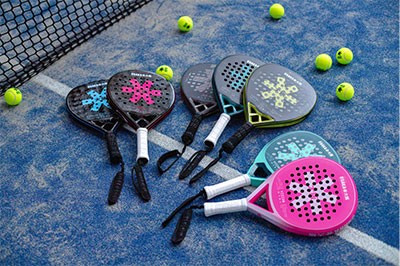 Soft padelrackets