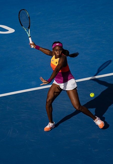 Coco Gauff tennisracket